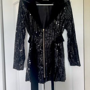 black dress green and denim ,blouse black ,skirt black ,dress beige and black